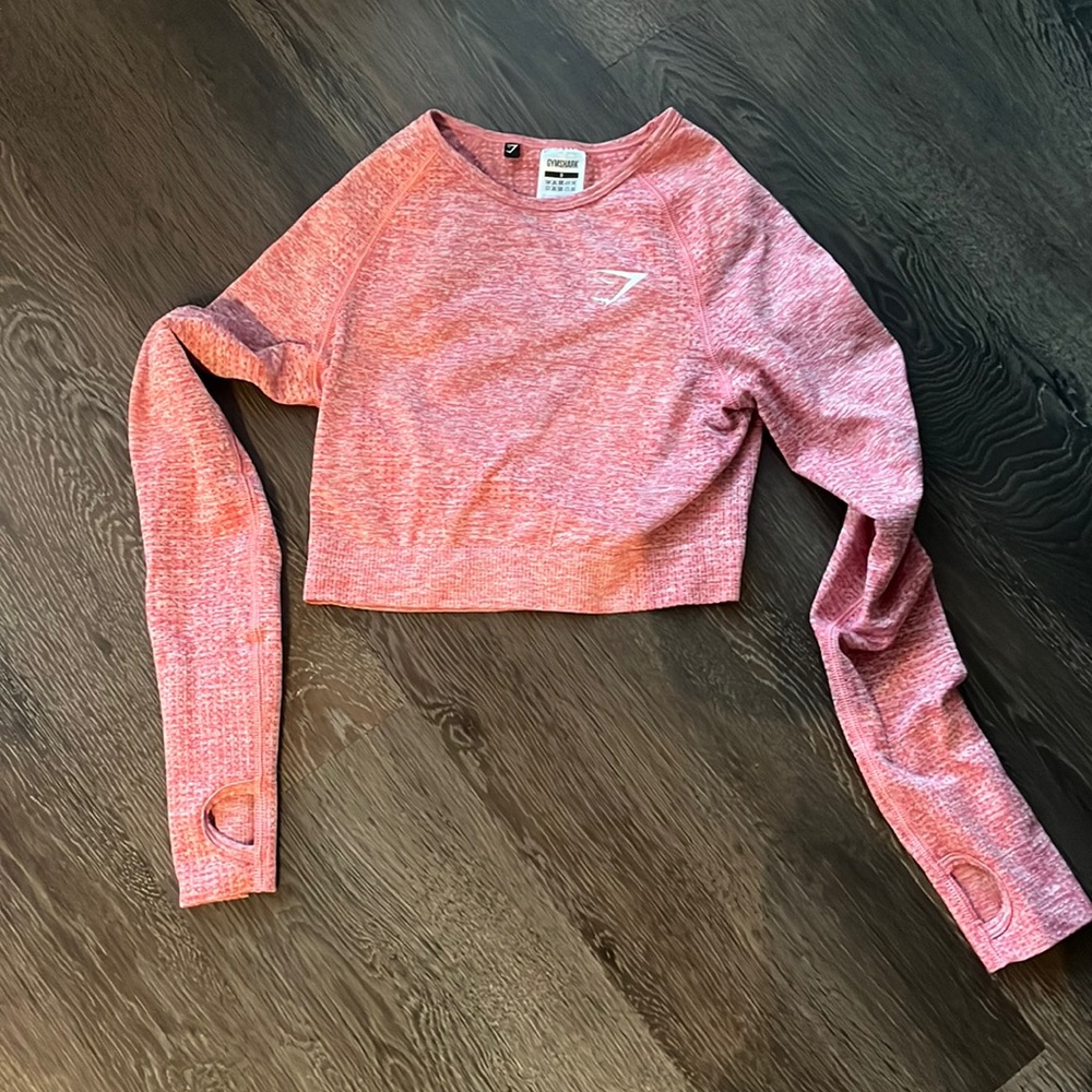 Gymshark women’s vital seamless cropped long sleeve
